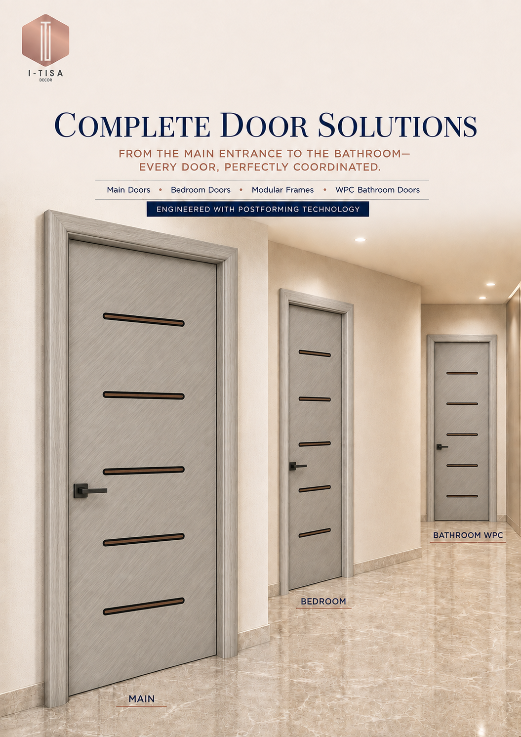 Engineered door core durability